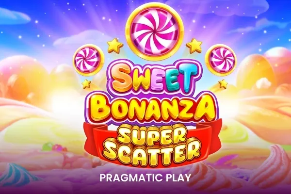 Sweet Bonanza Super Scatter Logo