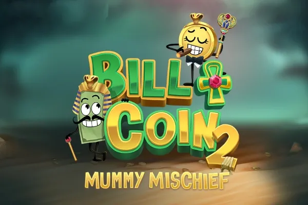Bill & Coin 2: Mummy Mischief Logo
