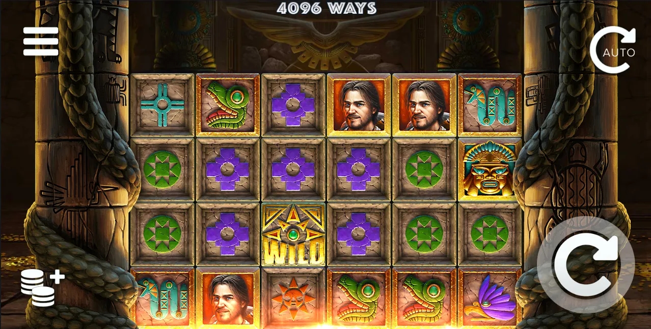 Captura de tela do jogo do slot demo Ecuador Gold da Elk Studios