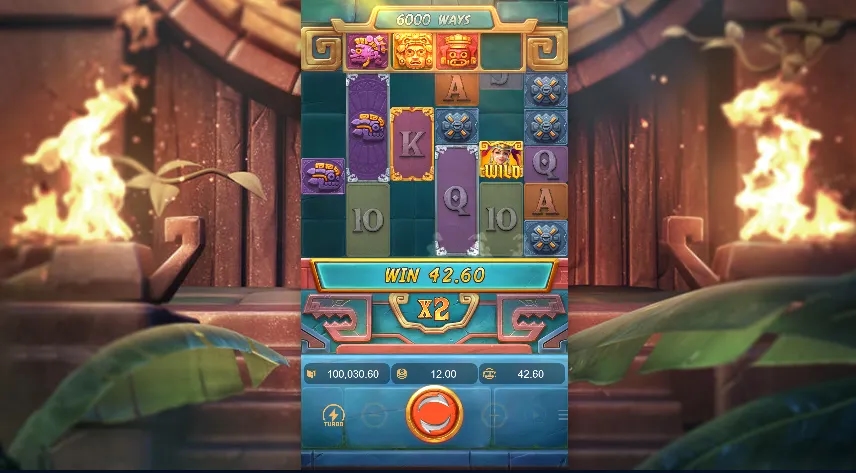 Treasures of Aztec Slot Gameplay