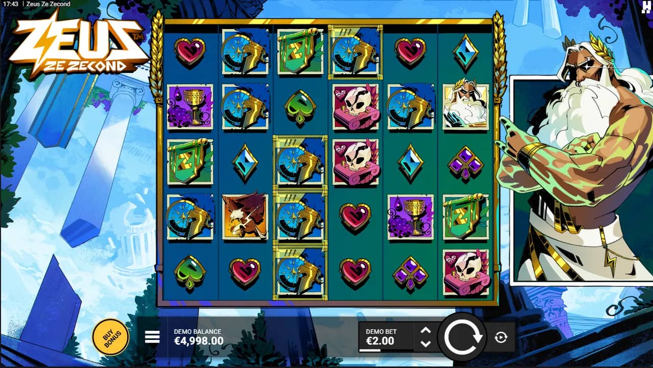 Zeus Ze Zecond Slot Demo Gameplay