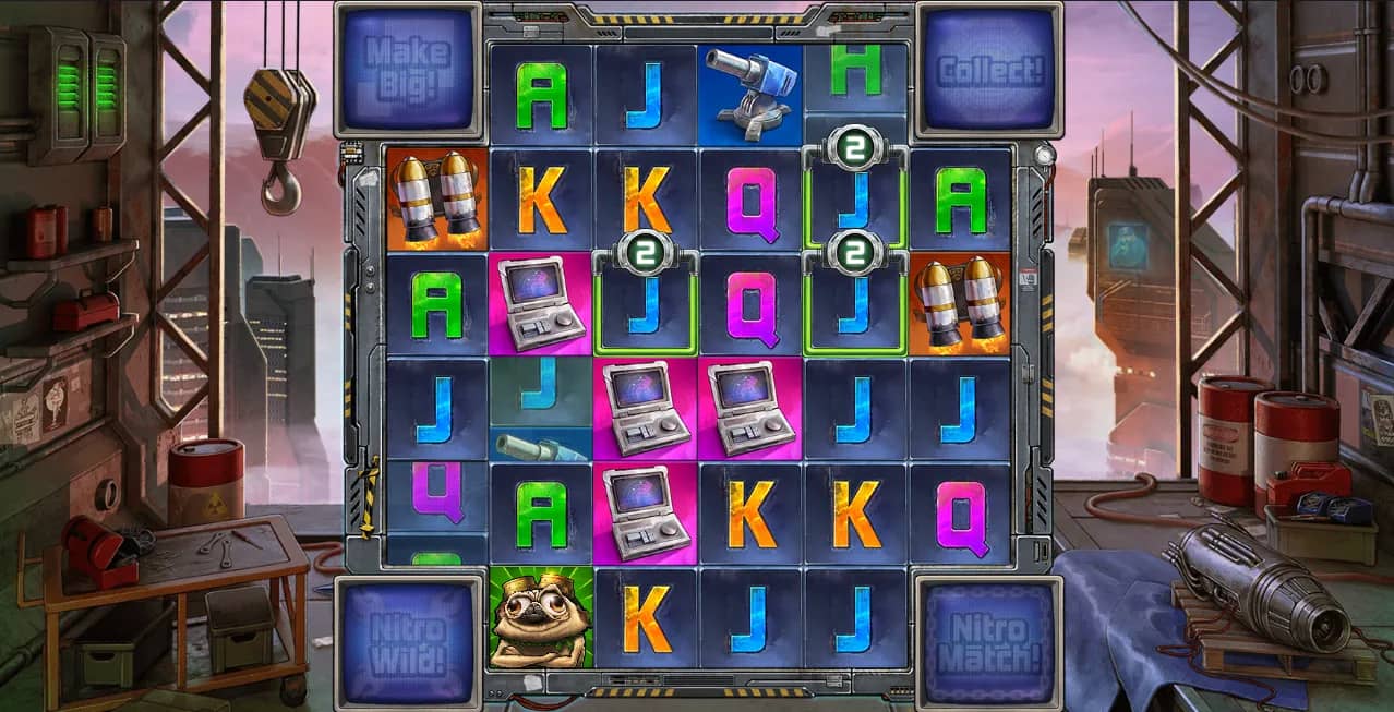 Pug Thugs of Nitropolis Slot Gameplay