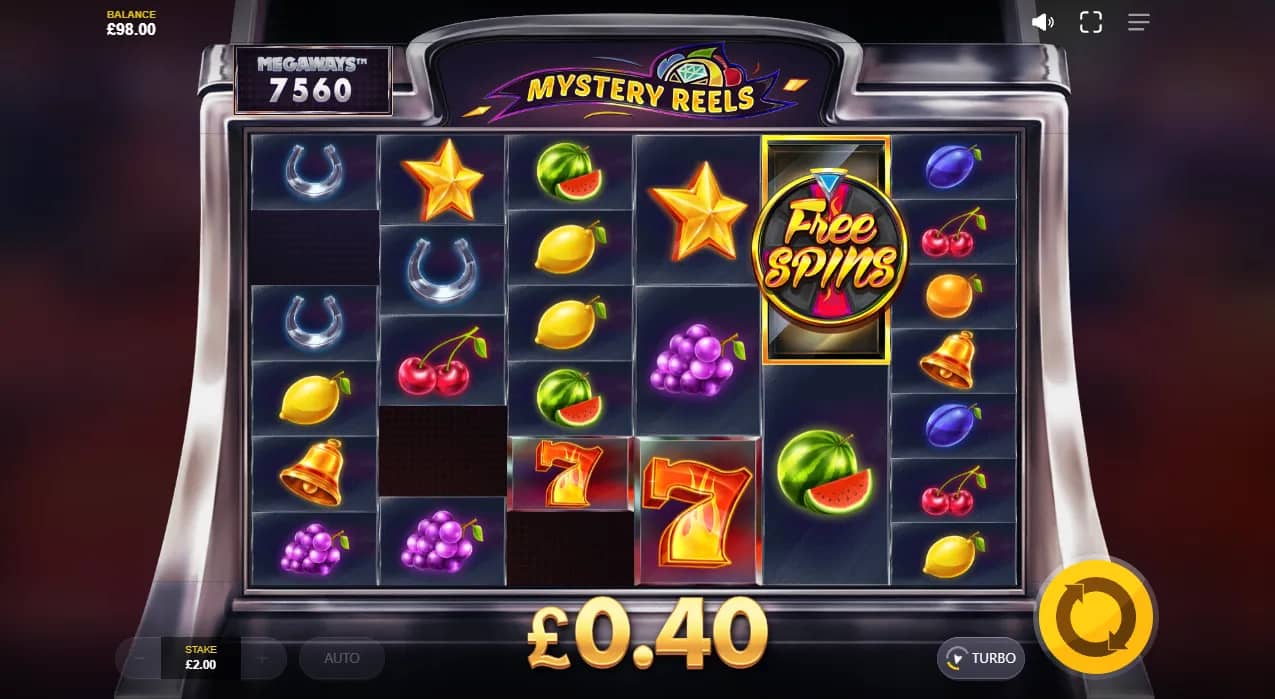 Mystery Reels Megaways Slot Gameplay