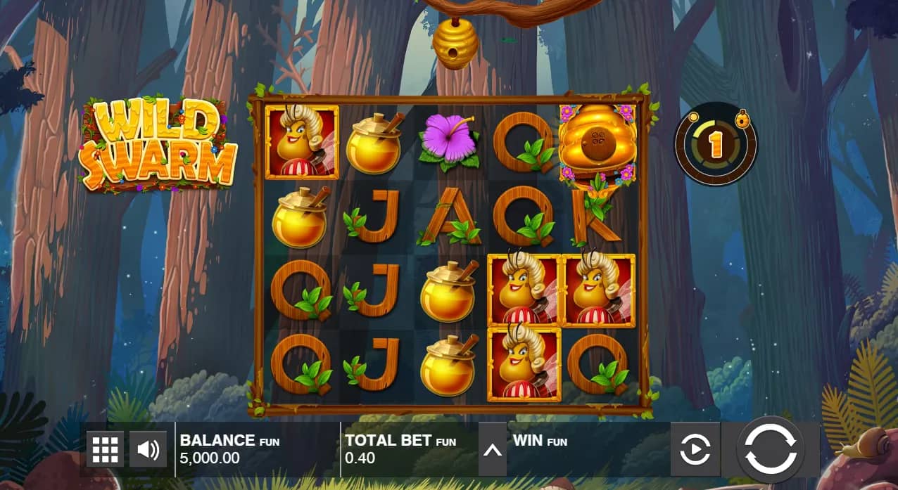 Wild Swarm Slot Gaemplay