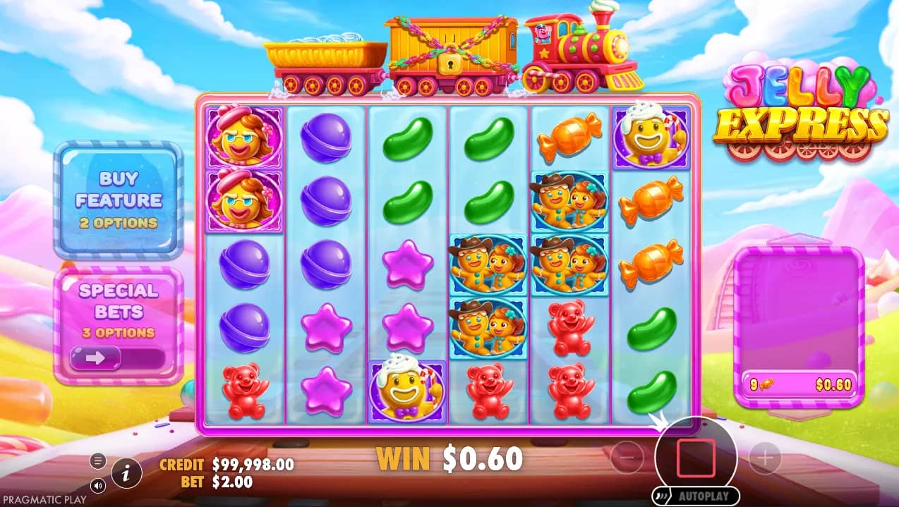 Jelly Express by Pragmatic Play Slot Demo Gameplay