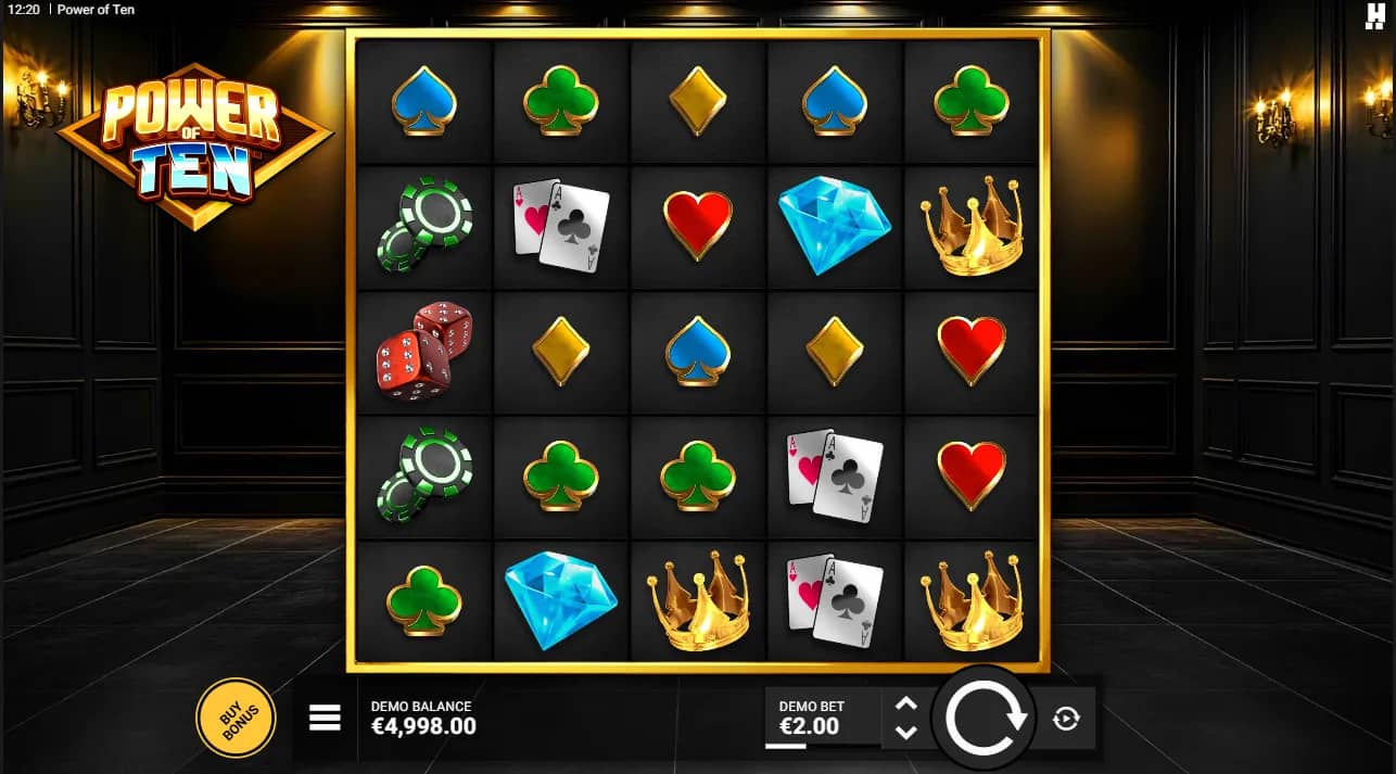Power of Ten Slot Demo Gameplay