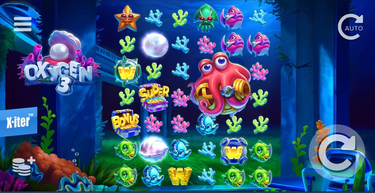 Oxygen 3 Slot Demo Gameplay