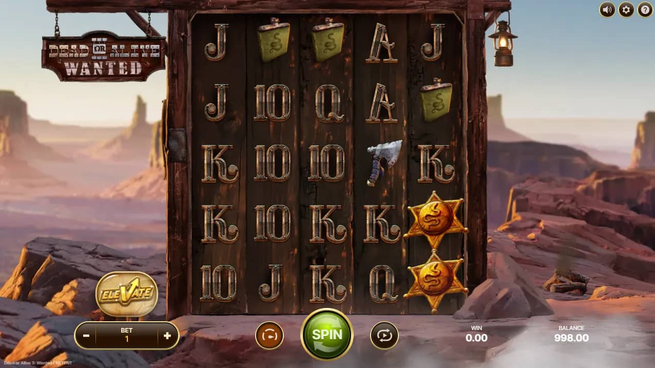 Dead or Alive 3 Wanted Slot Demo Gameplay