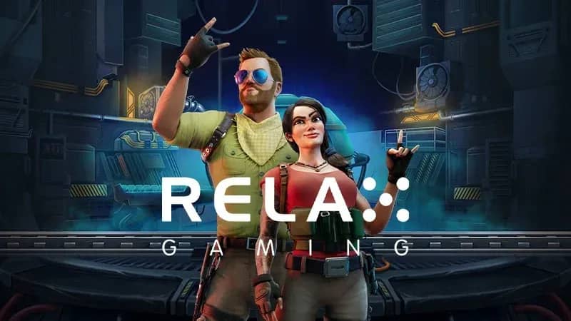 Relax Gaming Banner With Characters