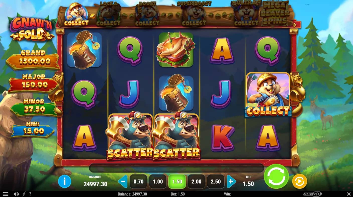 Gnaw'n Gold Slot Gameplay