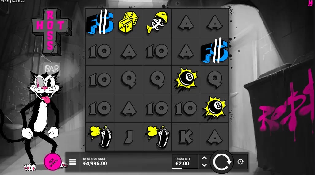 Hot Ross Slot Demo Gameplay
