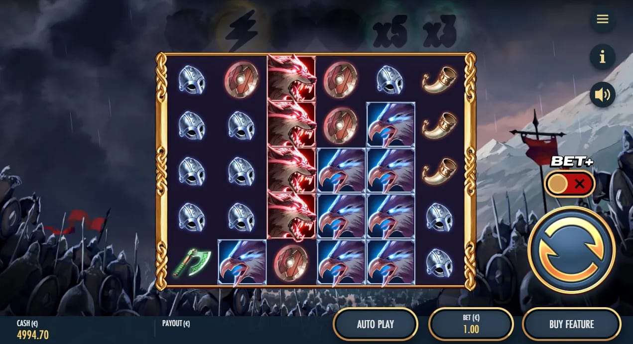 Second Thunder Demo Slot by Thunderkick Gameplay Screenshot
