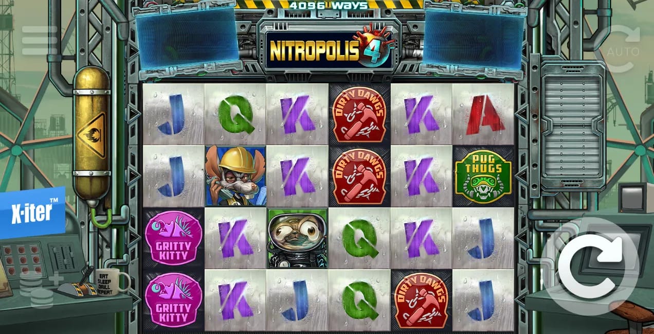 Nitropolis 4 Slot Demo Gameplay
