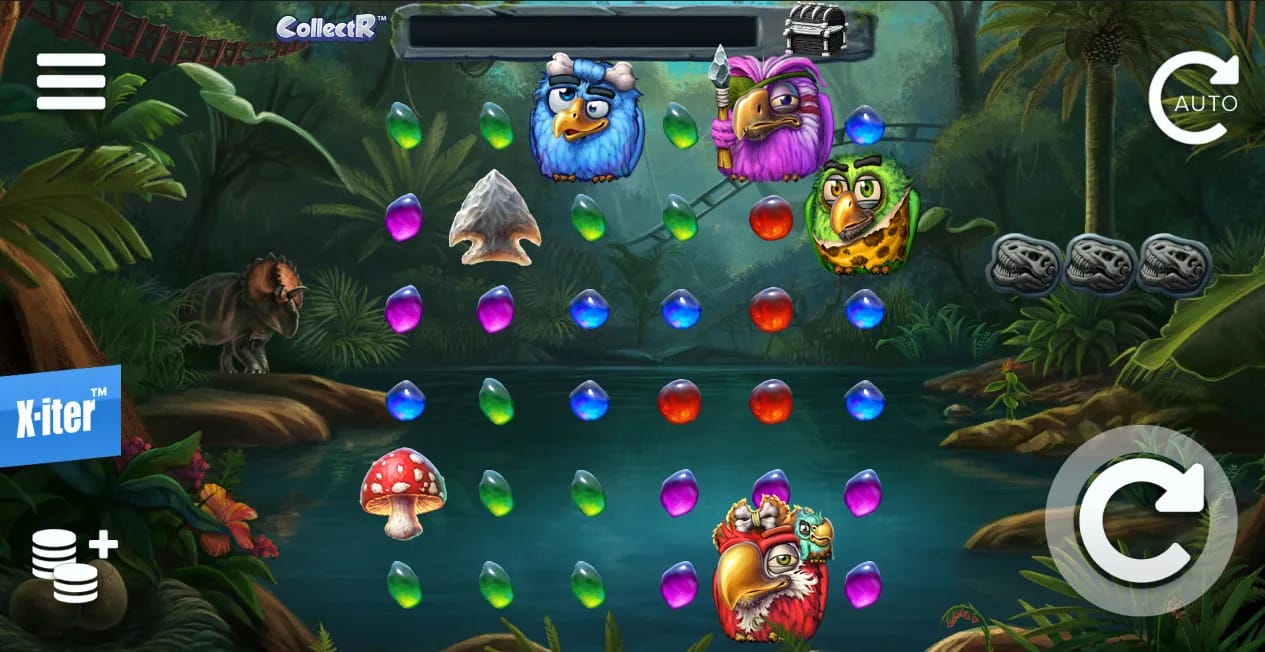 Captura de tela do jogo do slot demo Pirots 2 da Elk Studios