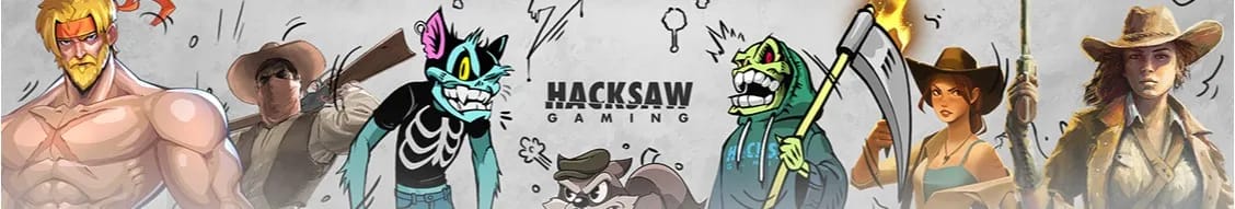 Banner de tragamonedas demo de Hacksaw Gaming