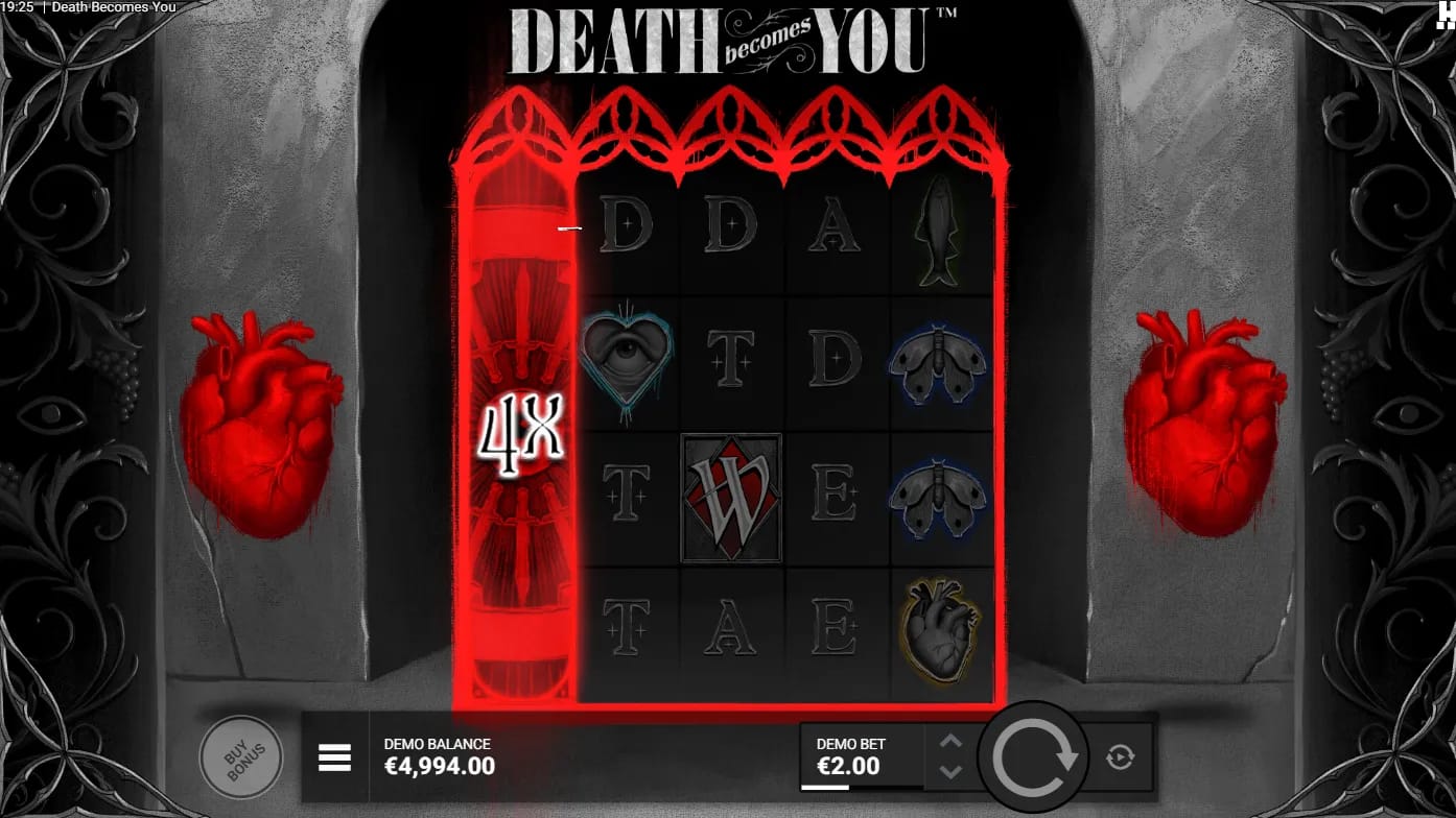 Death Becomes You Slot Gameplay