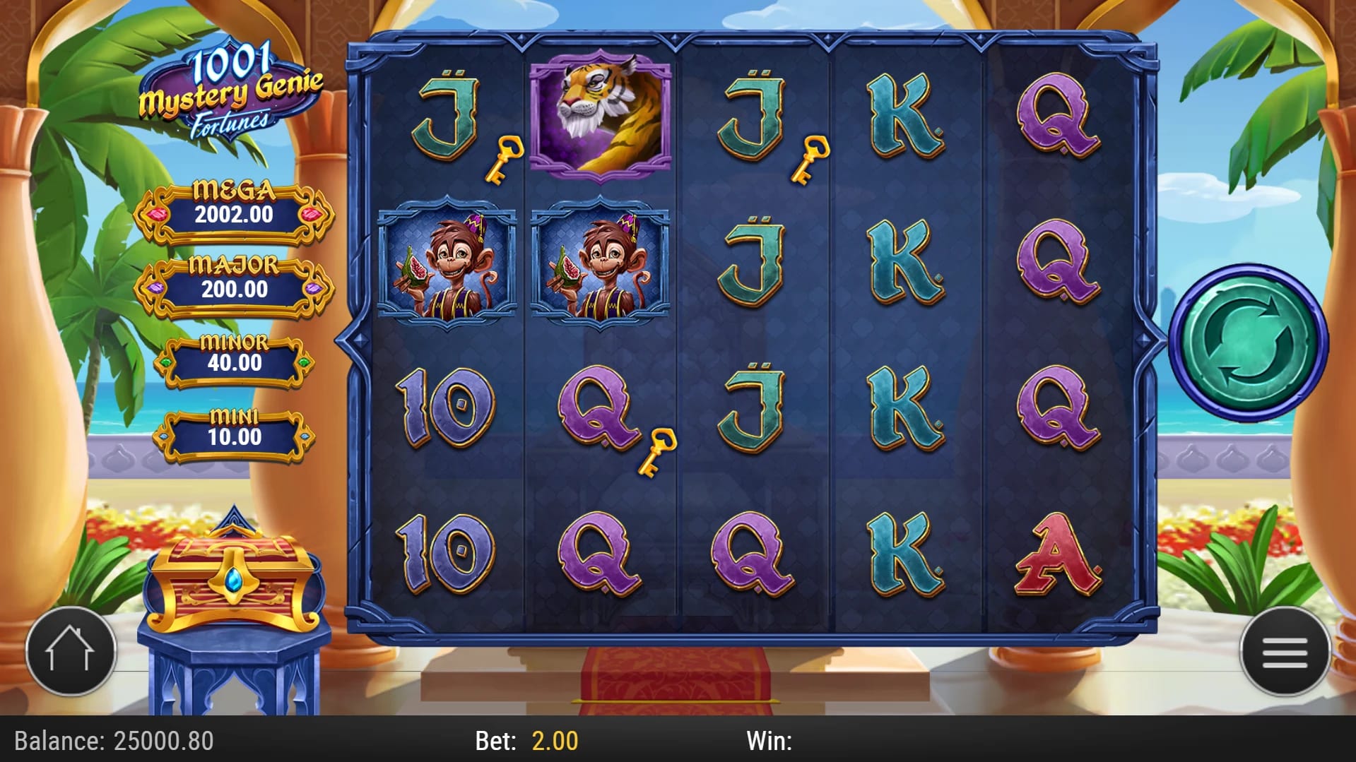 1001 Mystery Genie Fortunes Slot Gameplay