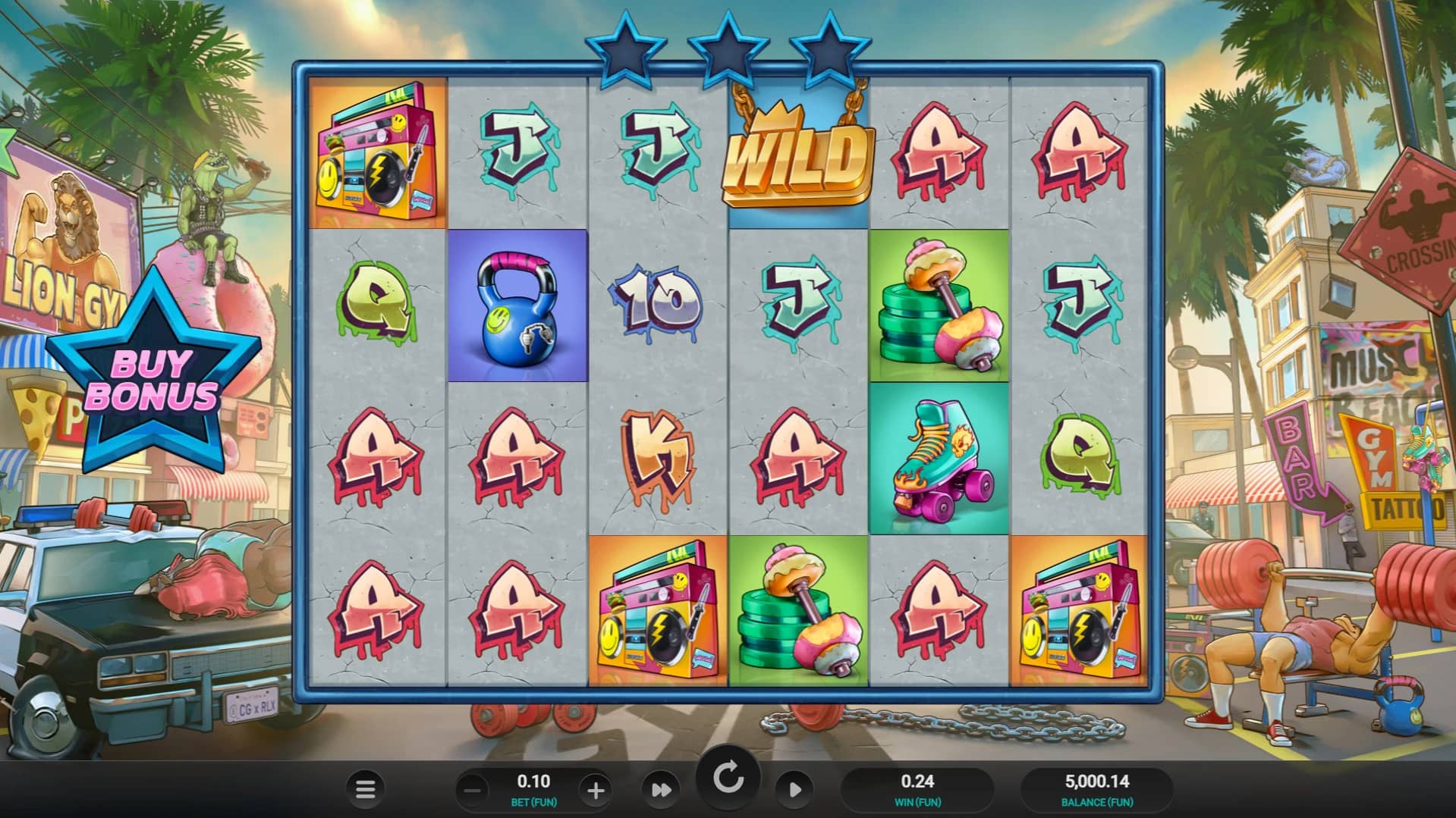 Beast Mode Slot Gameplay