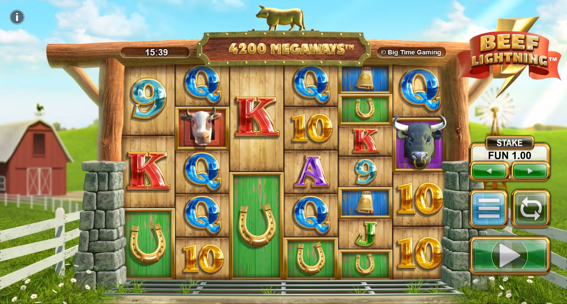 Beef Lightning Megaways Slot Gameplay