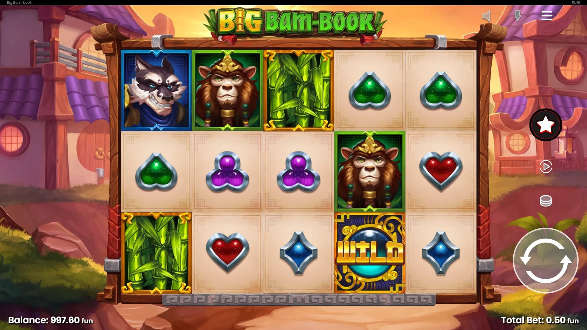 Big Bam-Book Demo Slot by Relax Gaming Gameplay Screenshot
