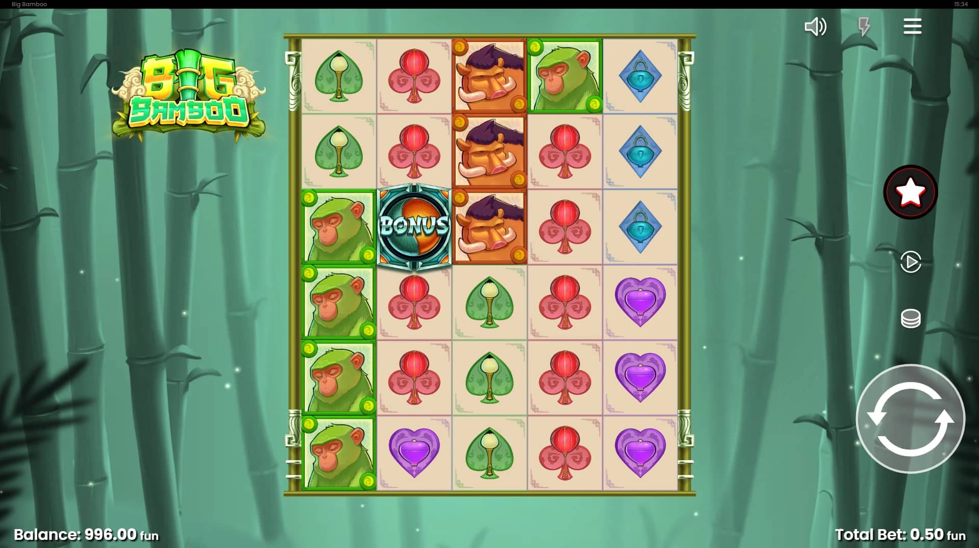 Big Bamboo Slot Demo Gameplay