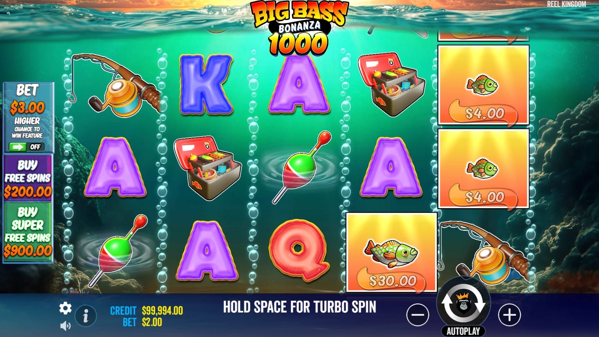 Big Bass Bonanza 1000 Slot Gameplay