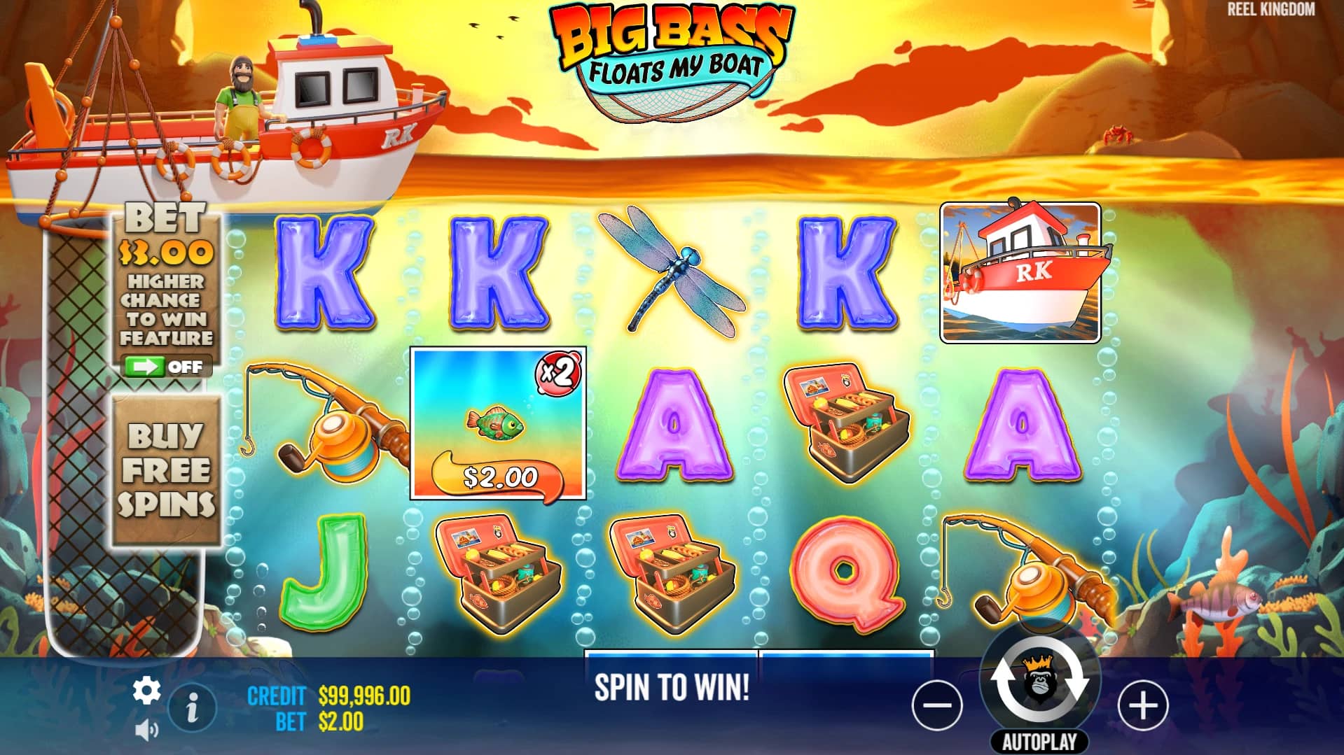 Big Bass Floats My Boat Slot Gameplay