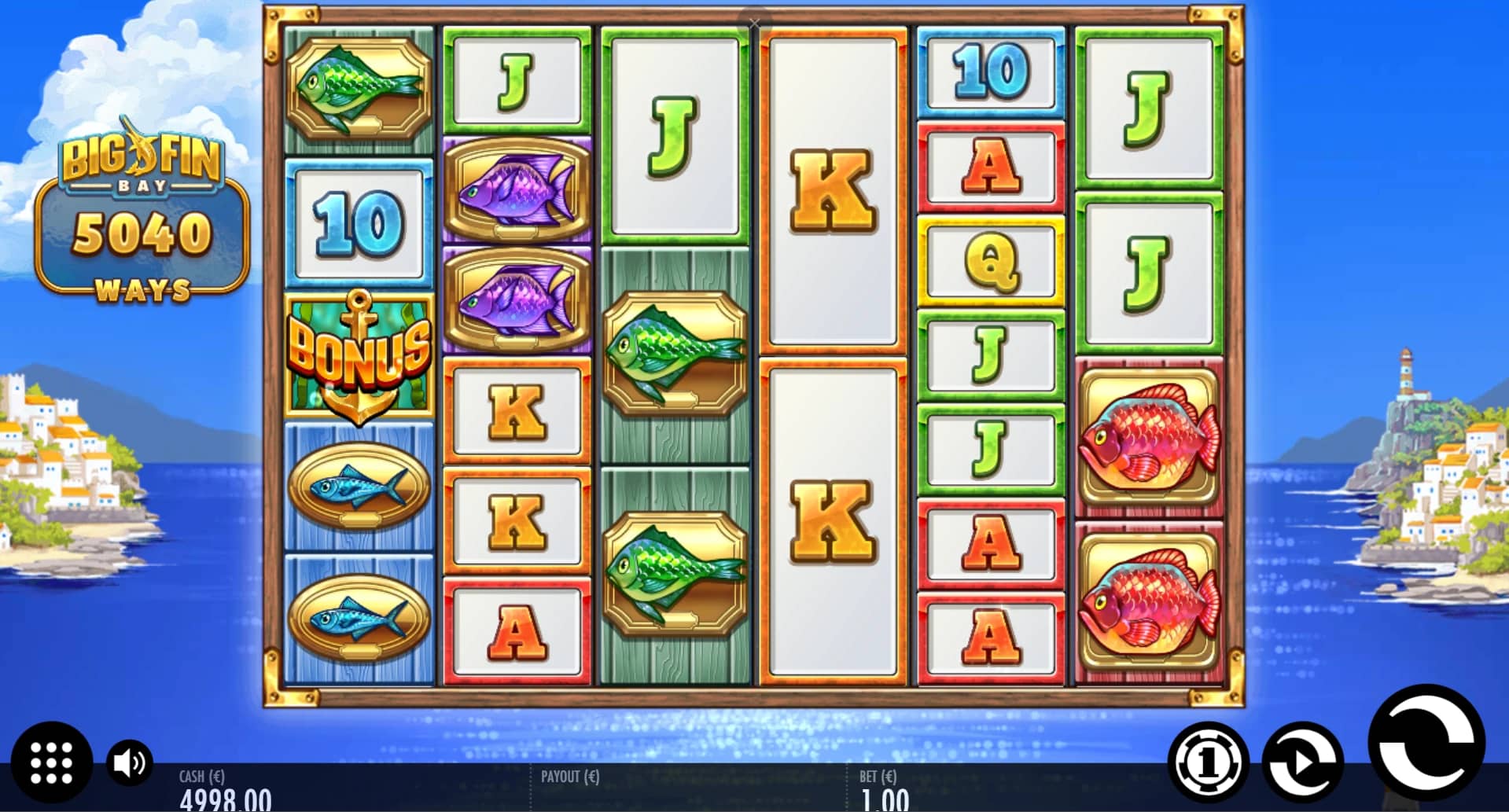 Big Fin Bay Slot Gameplay