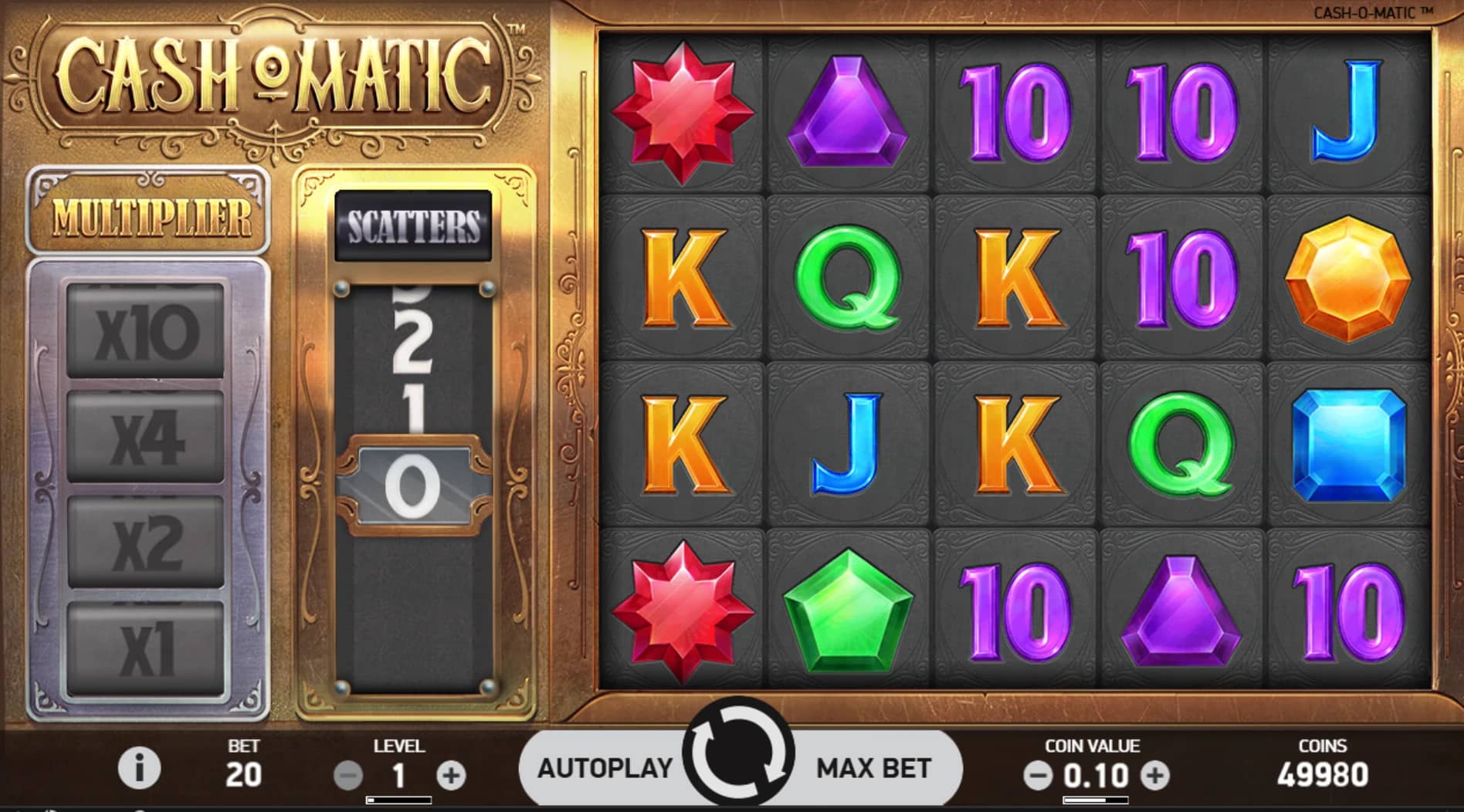 Cashomatic Slot Gameplay