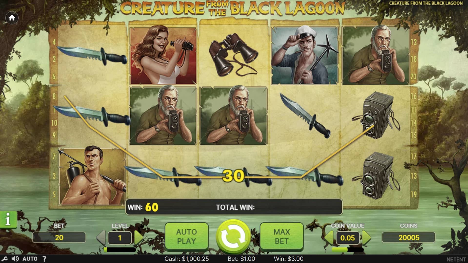 Creature from the Black Lagoon Slot Review