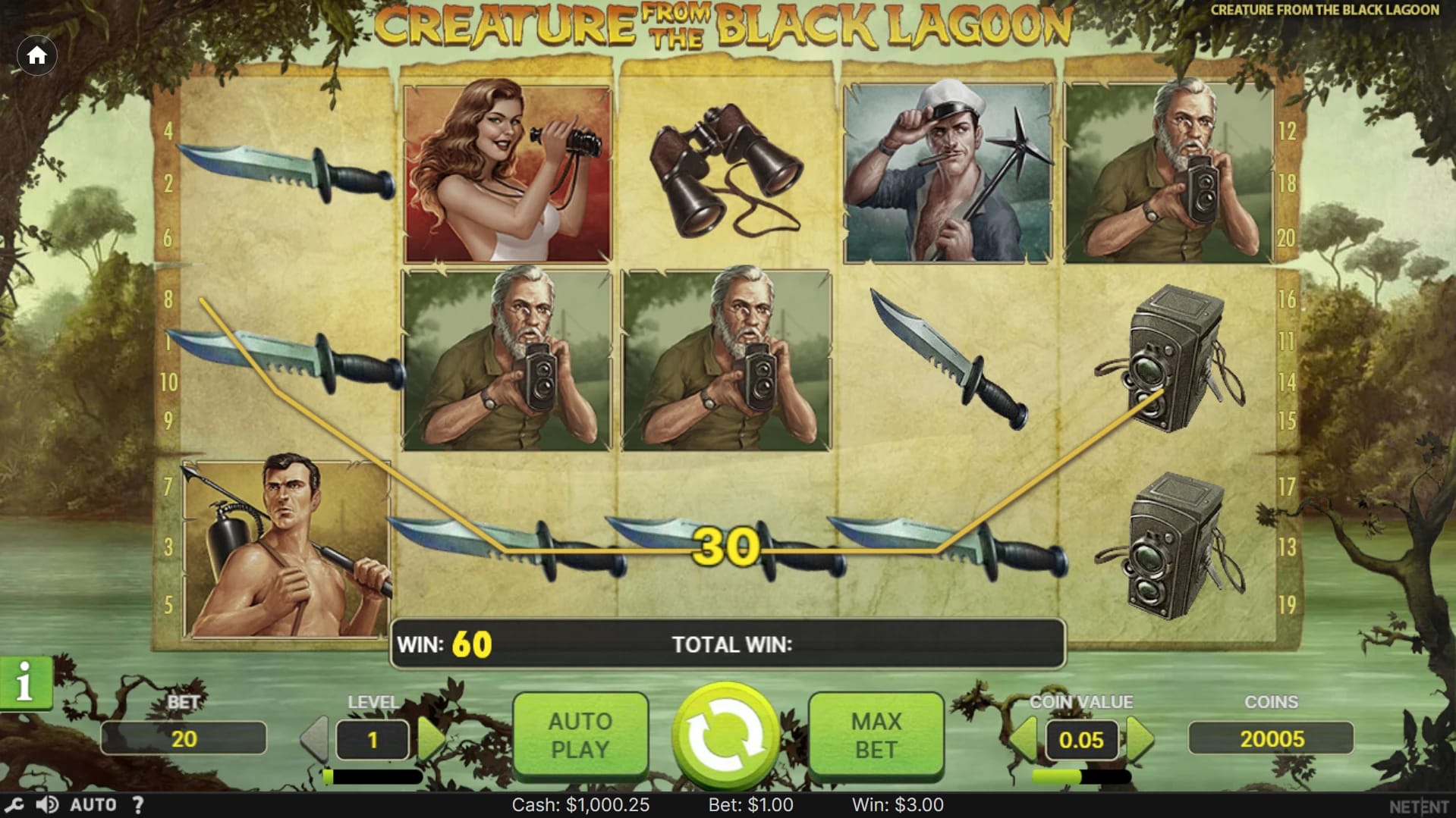 Creature from the Black Lagoon Slot Review