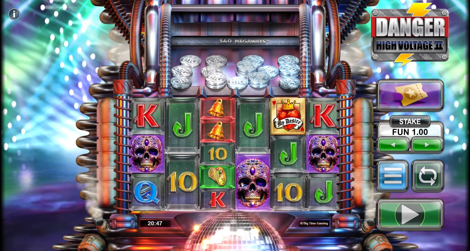Danger High Voltage 2 Slot Gameplay