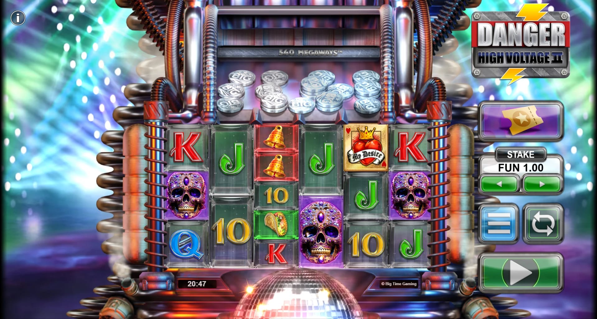 Danger High Voltage 2 Slot Gameplay