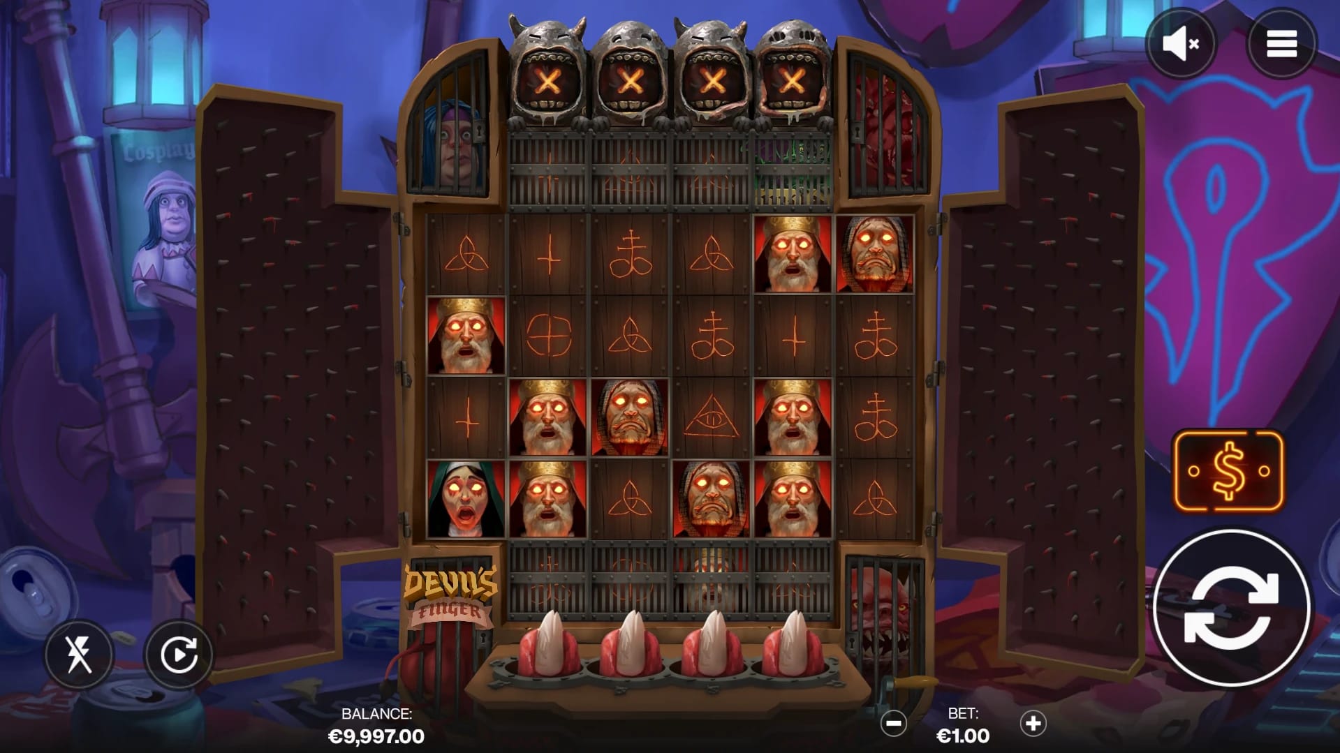 Devil's Finger Slot Gameplay