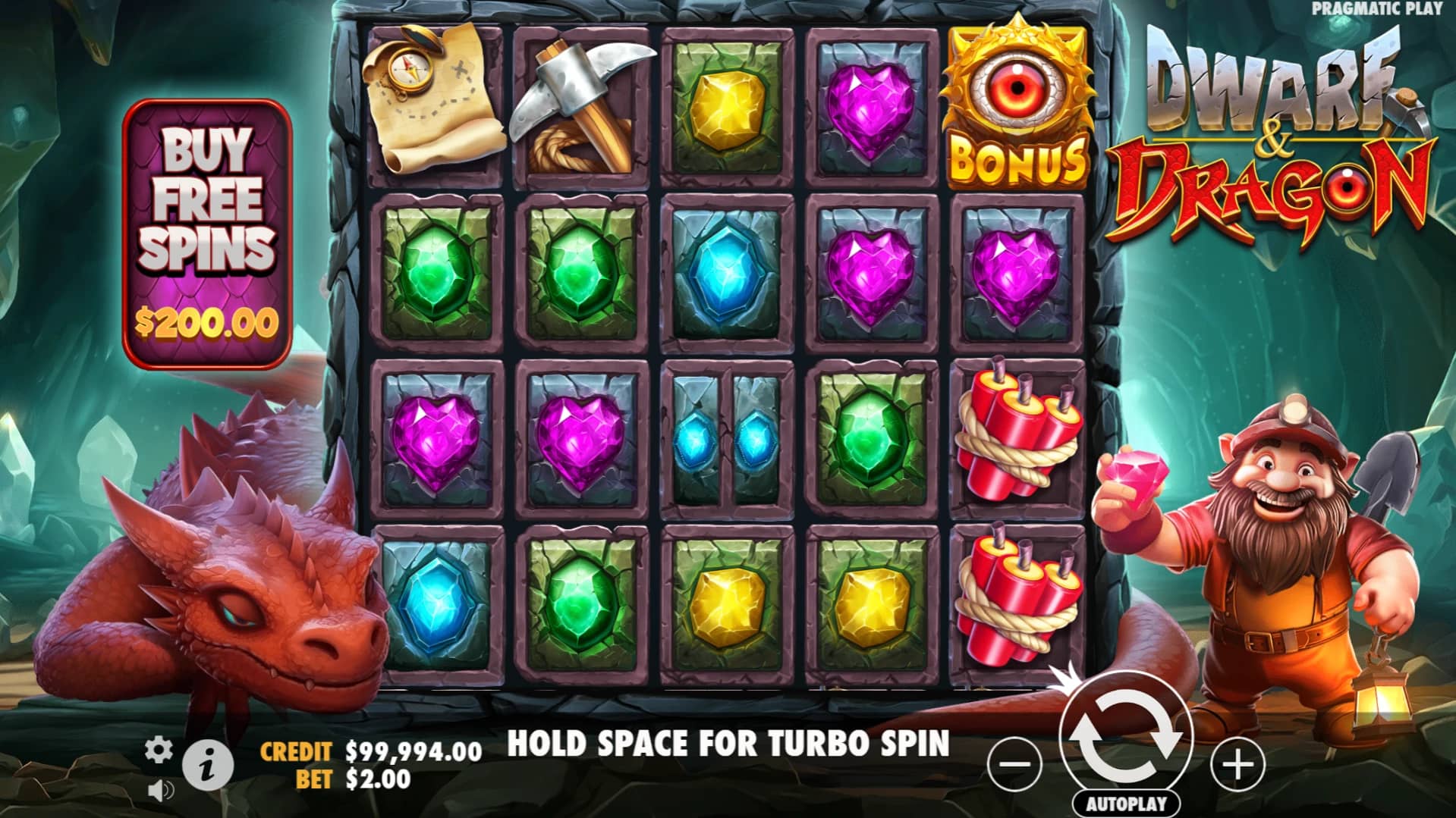Dwarf & Dragon Slot Gameplay