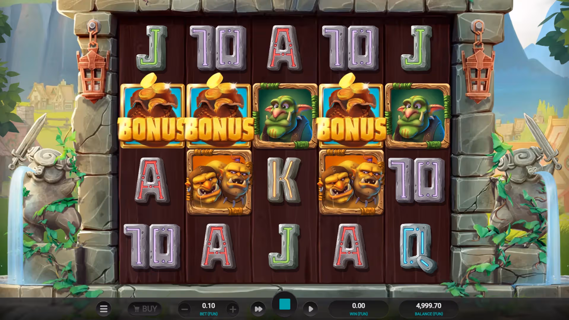 Giants and Sheep Slot Gameplay