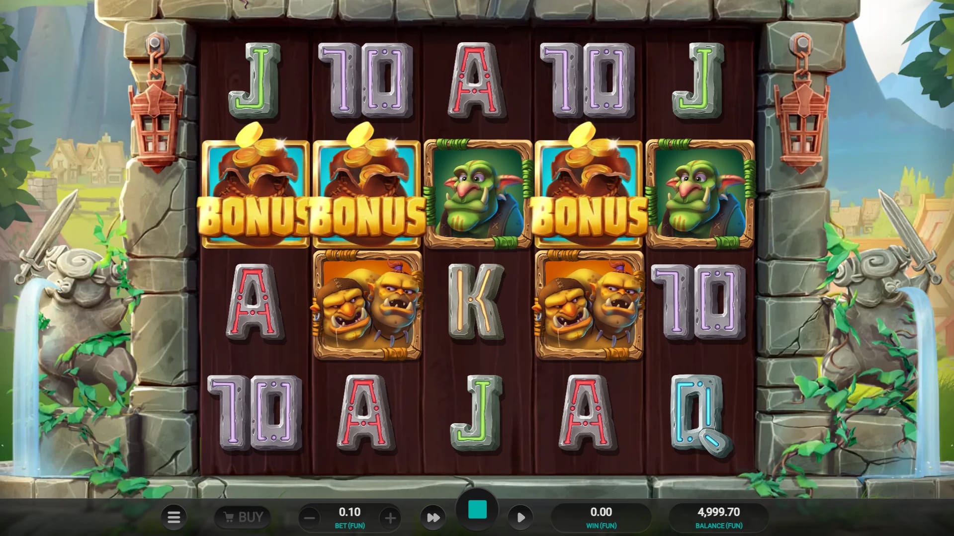 Giants and Sheep Slot Gameplay