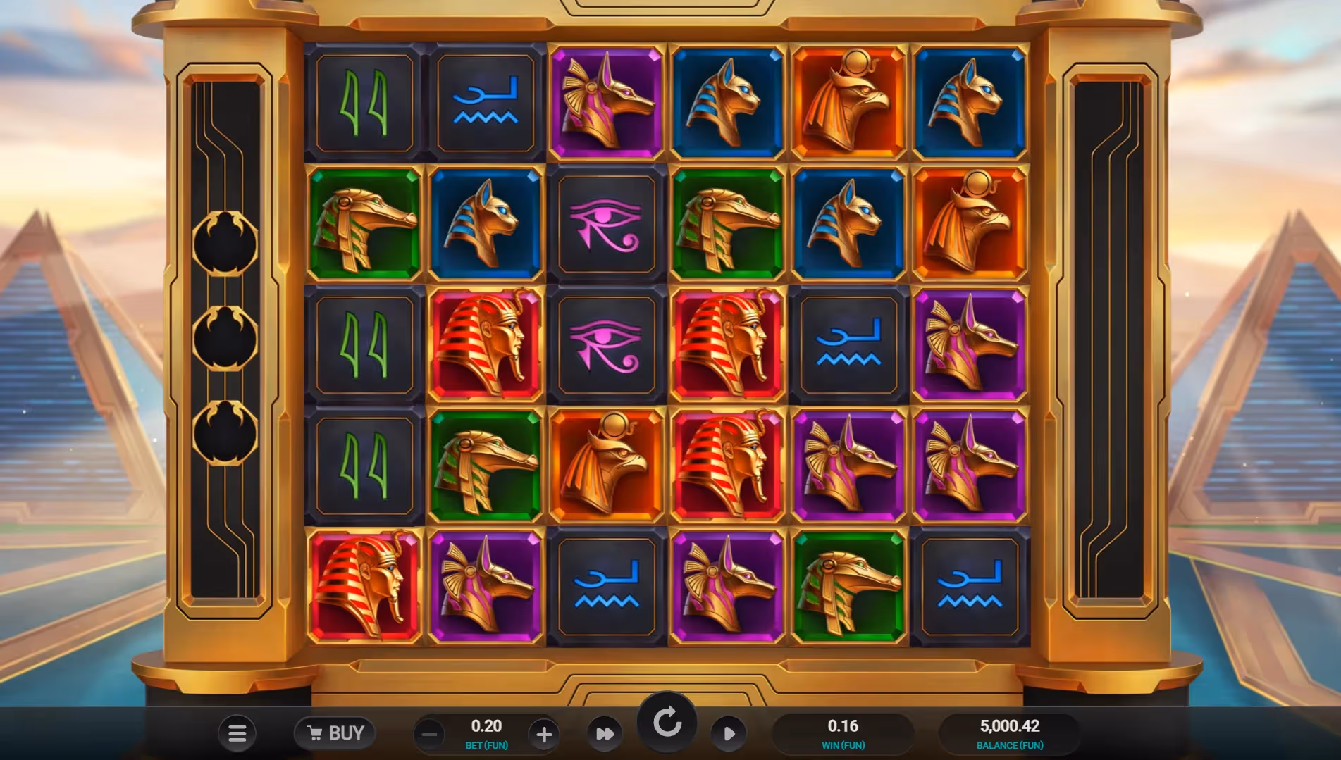 Glyph of Gods Slot Gameplay