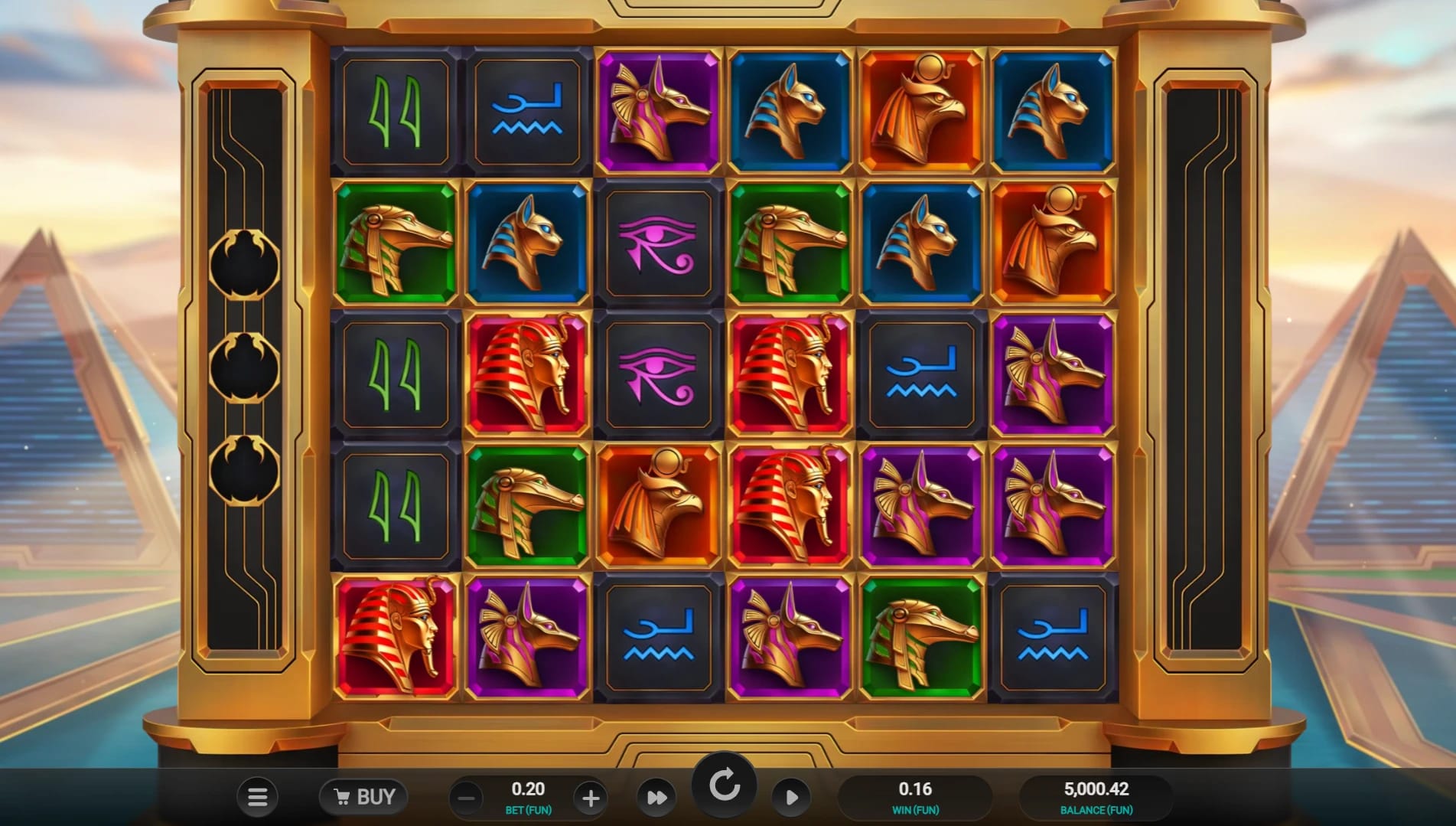 Glyph of Gods Slot Gameplay