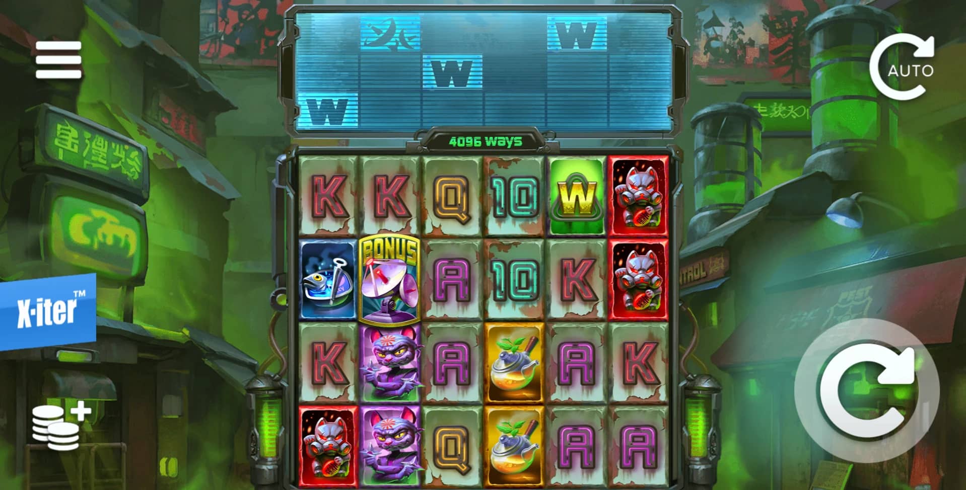 Gritty Kitty of Nitropolis Slot Gameplay