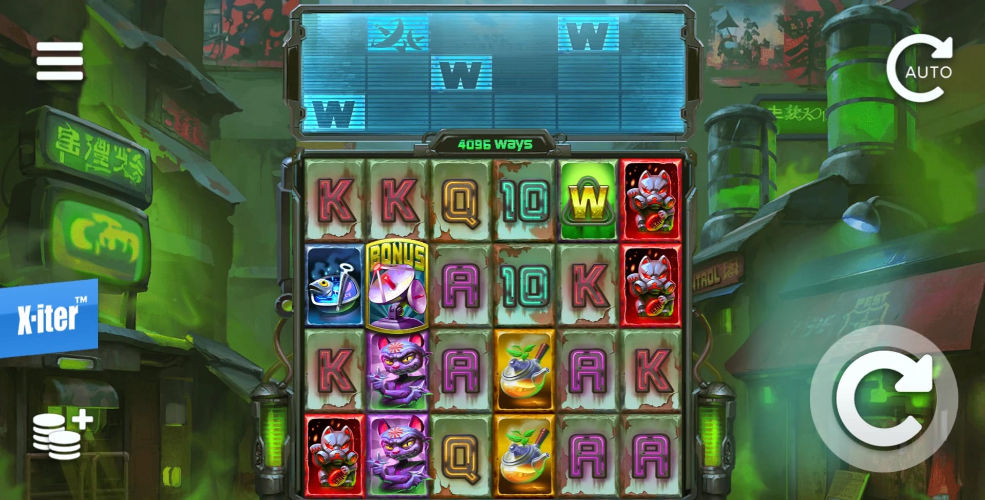 Gritty Kitty of Nitropolis Slot Gameplay