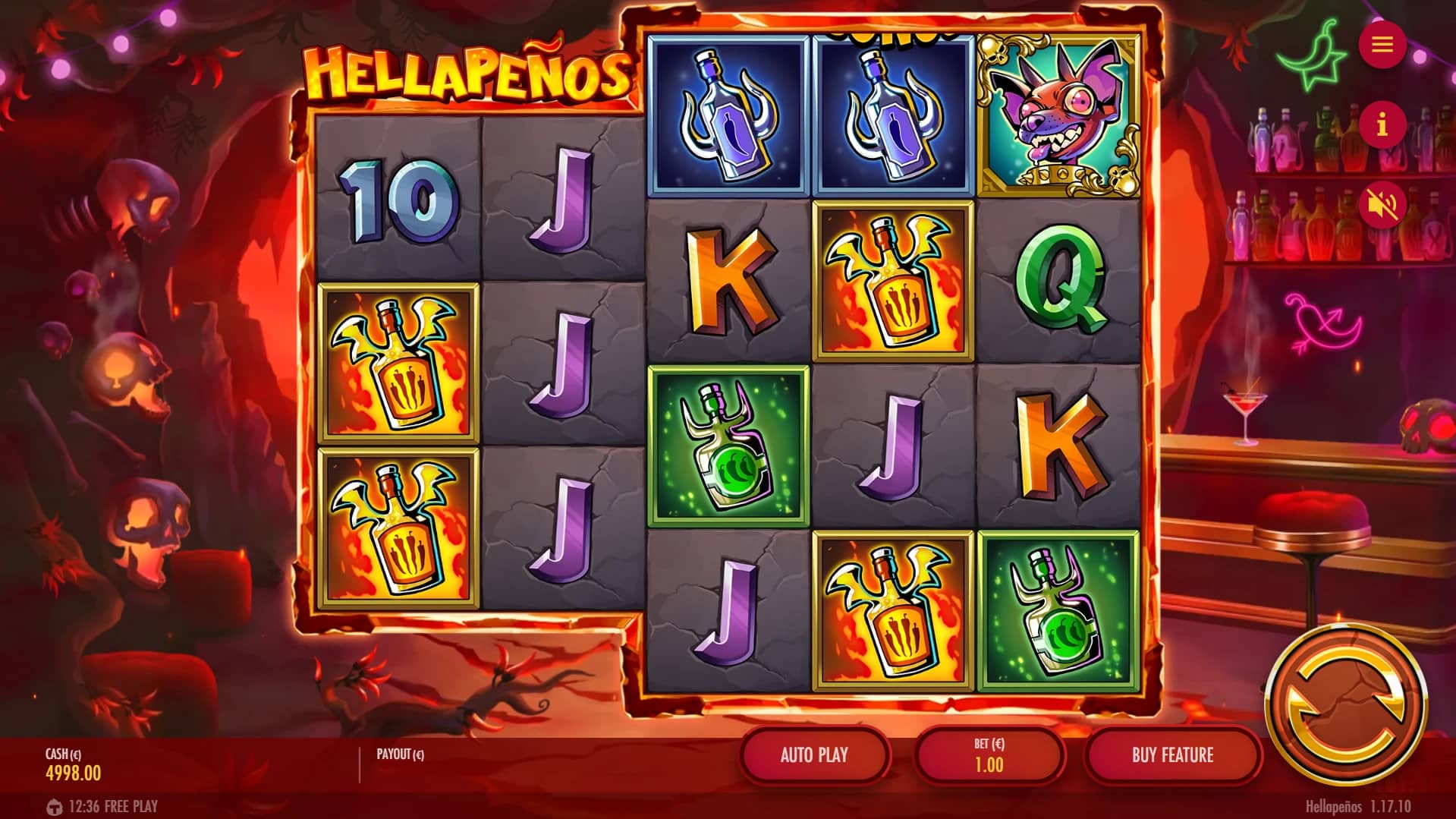 Hellapenos Slot Gameplay