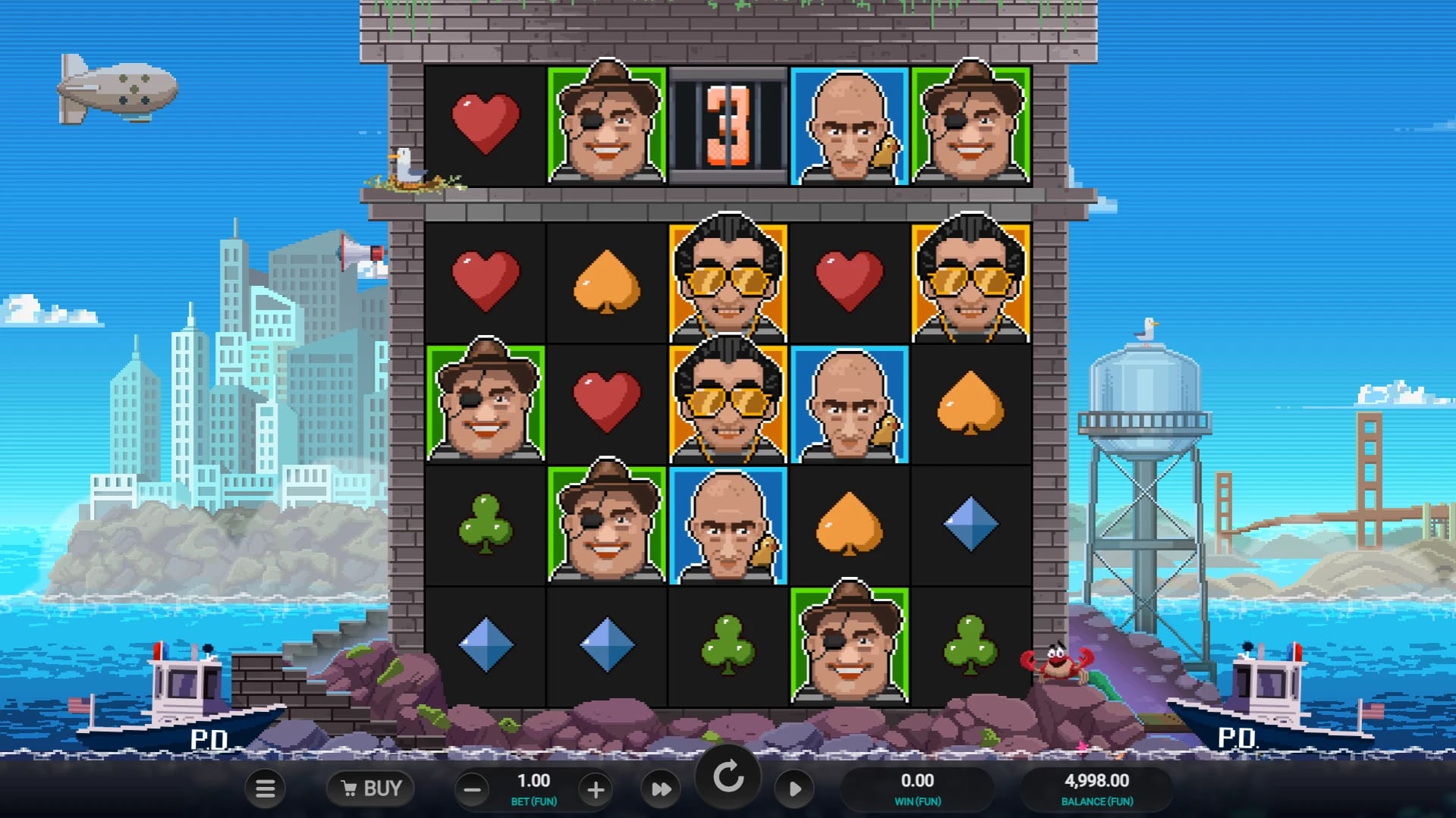 Hellcatraz II Slot Gameplay