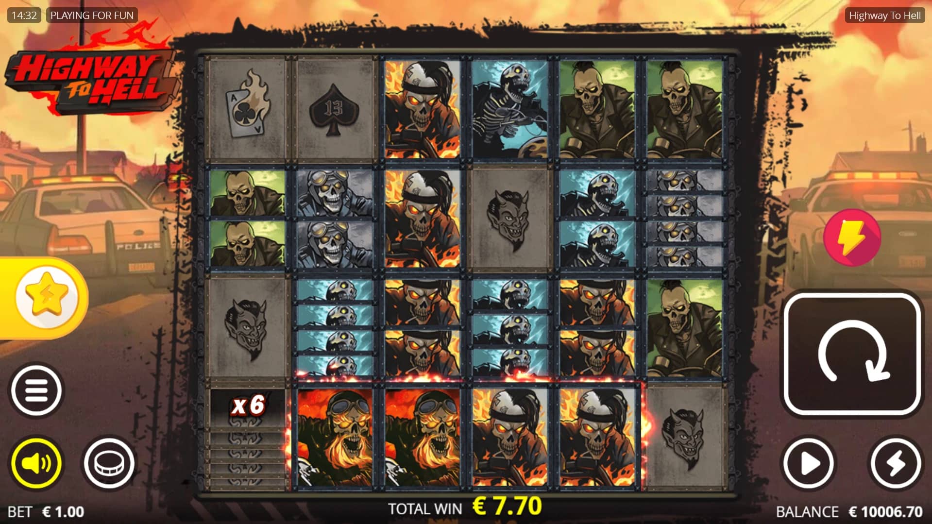 Highway To Hell Slot Gamplay