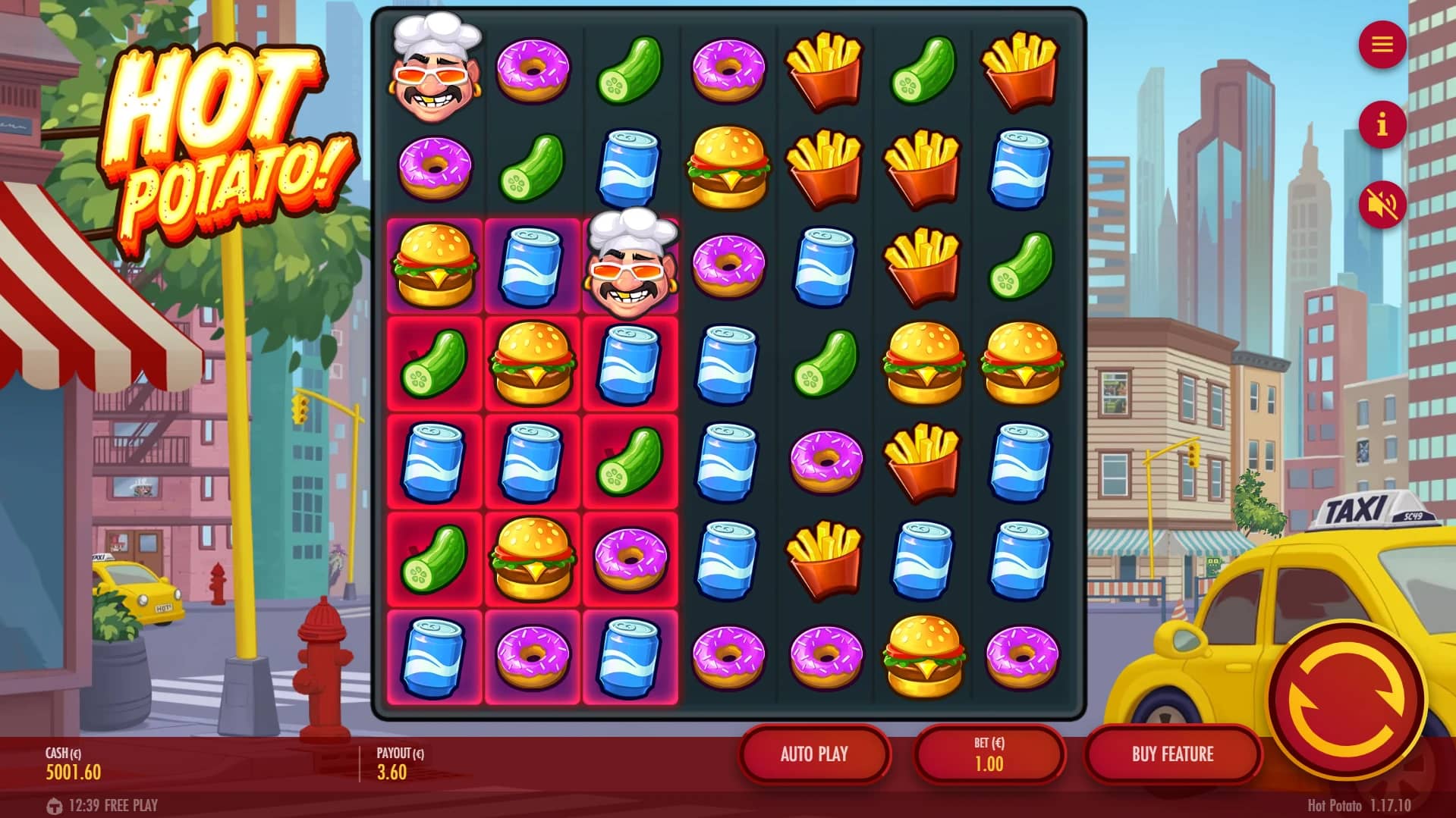Hot Potato! Slot Gameplay