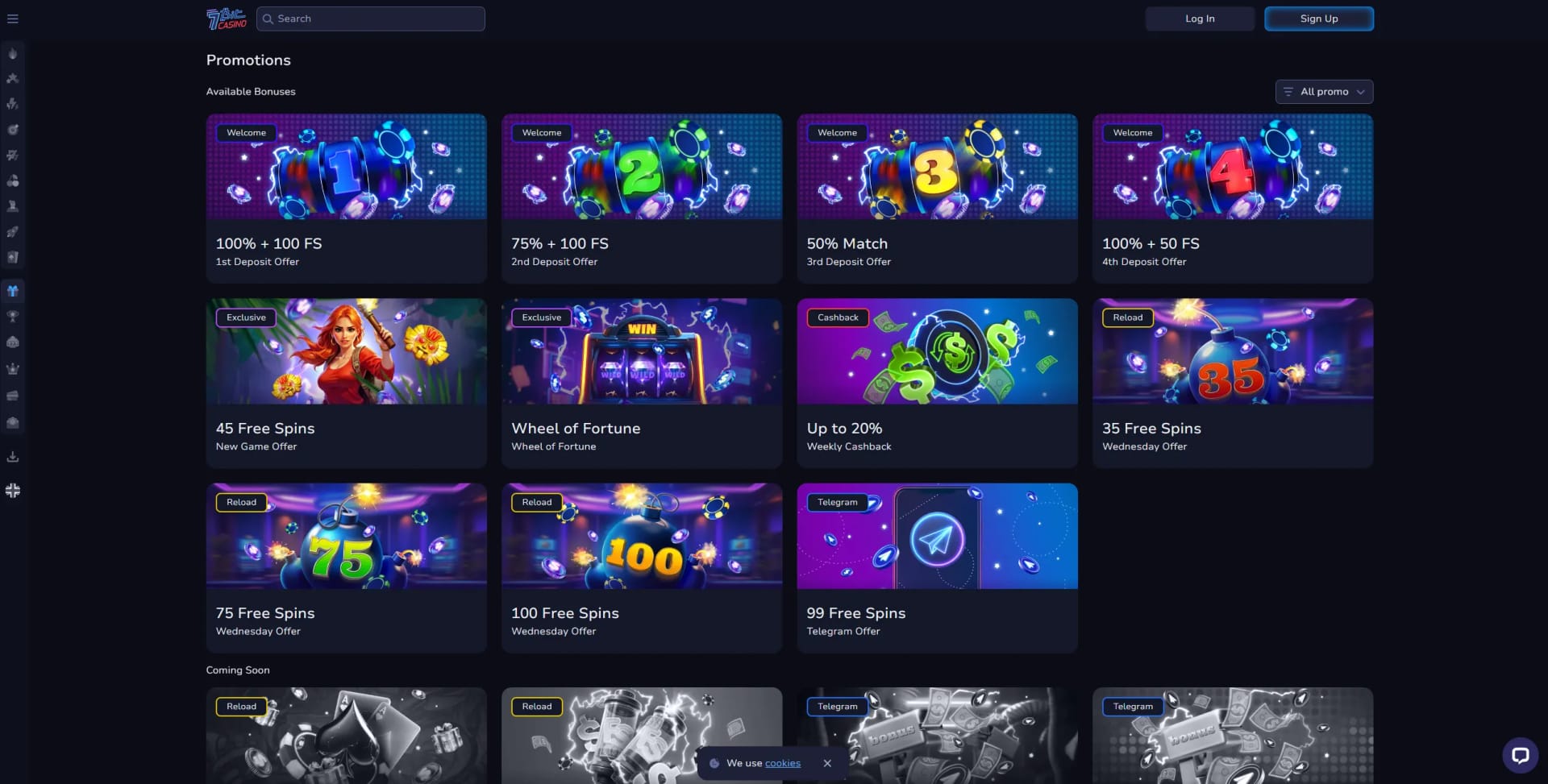 7Bit Promotions Page