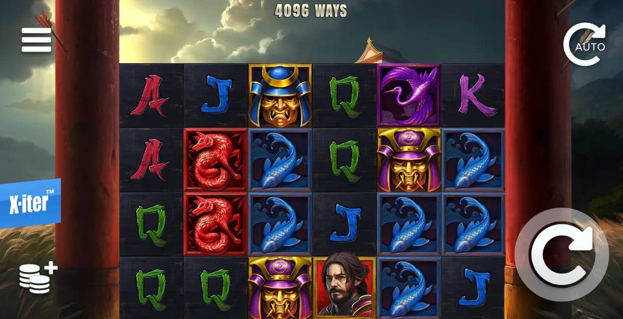 Bushido Gold Slot Gameplay