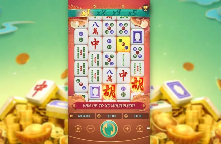 Mahjong Ways 2 Slot Gameplay