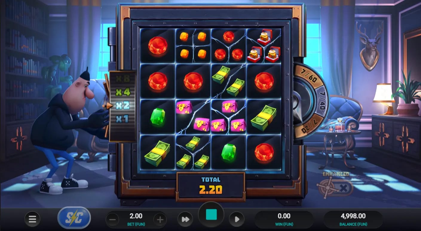 Midnight Marauder ClusterBreaker slot Gameplay