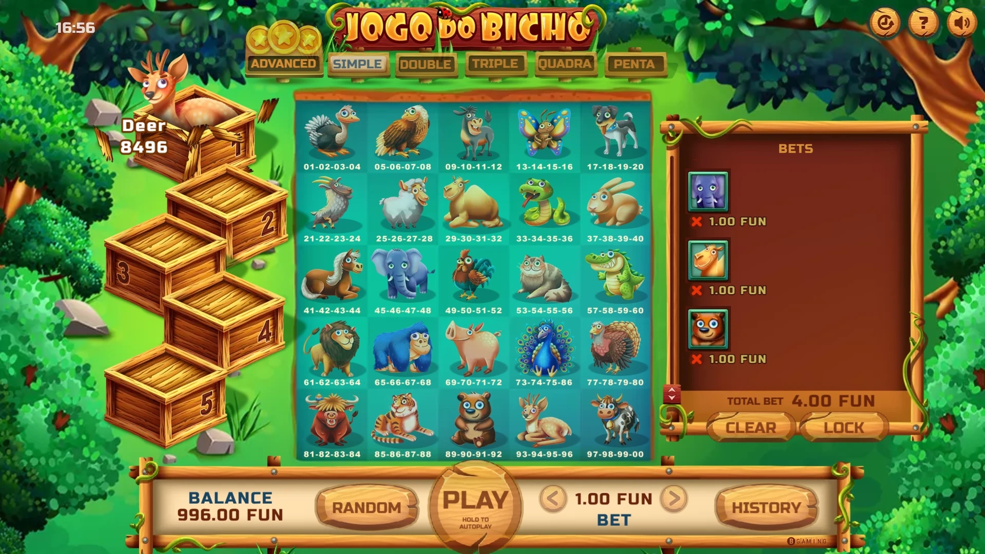 Jogo Do Bicho Slot Gameplay